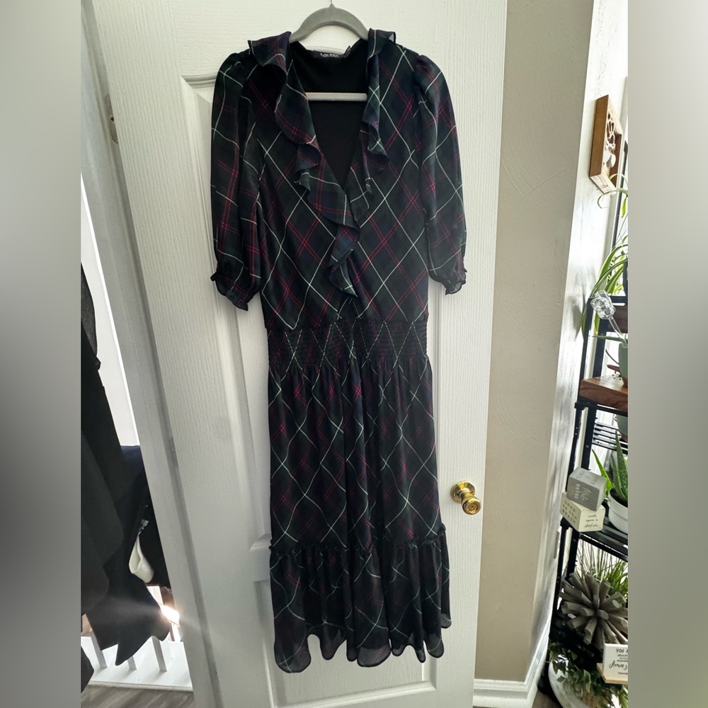 Ralph Loren Plaid Dress Sz 10